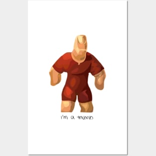 i'm a thumb sticker Posters and Art